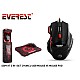 Everest SGM-X7 Usb Siyah Makrolu 7200dpi Oyuncu Mouse +Gaming Mouse Pad