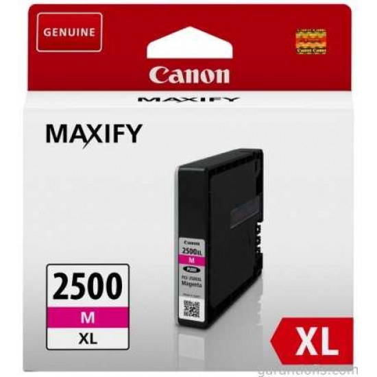 Canon PGI-2500XL M Magenta Kırmızı Mürekkep Kartuş MB4050-5050-5350