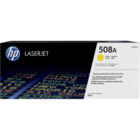 HP 508A Yellow Sarı  5.000 Sayfa Toner CF362A