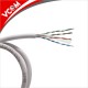 Vcom NC614-305 Utp Cat6 23 AWG 0.57CCA 305MT Gri Kablo Vcom NC614-305 Utp Cat6 23 AWG 0.57CCA 305MT Gri Kablo