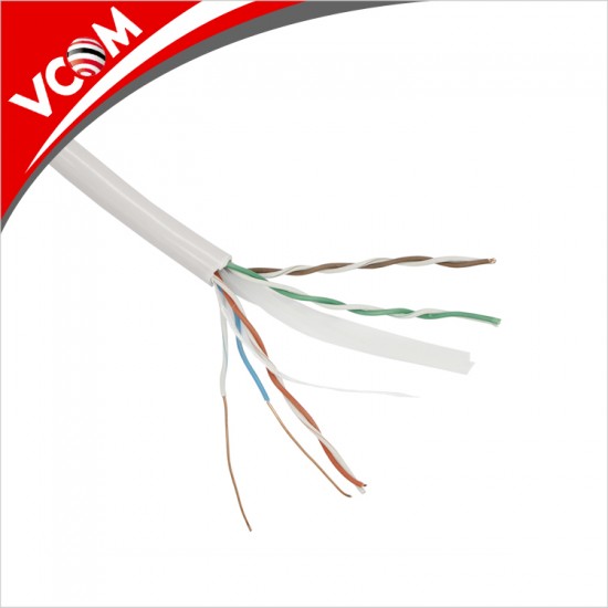 Vcom NC614-305 Utp Cat6 23 AWG 0.57CCA 305MT Gri Kablo Vcom NC614-305 Utp Cat6 23 AWG 0.57CCA 305MT Gri Kablo