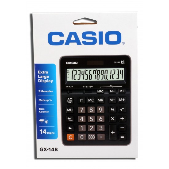 Casio GX-14B 14 Hane Masa Üstü Hesap Makinesi Casio GX-14B 14 Hane Masa Üstü Hesap Makinesi