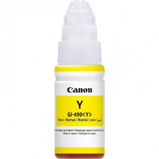 Canon GI-490Y Yellow Sarı Şişe Mürekkep G1411-2411-3411-4411