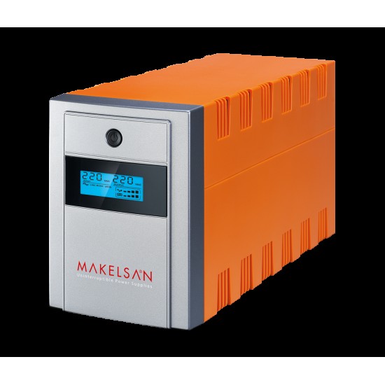 Makelsan Lion 1500 VA Line Interactive Ups 2-9Ah Akü