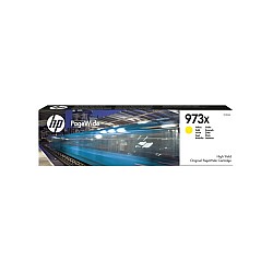 HP 973X Yellow Yüksek Kapasite Pagewide Kartuş F6T83AE