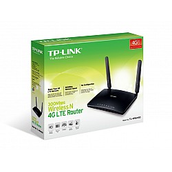 Tp-Link TL-MR6400 300 Mbps 4 Port 4G Kablosuz Router Sim Kartlı