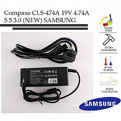 Compaxe CLS-474A 19V 4.74A 5.5-3.0 Samsung Notebook adaptörü