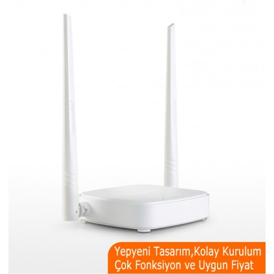 Tenda N301 300 Mbps 4 Port Router 2 Anten