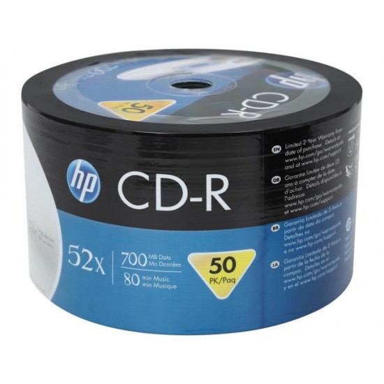 Hp Cd-R 700Mb-80Mın 52X 50 li Shrink