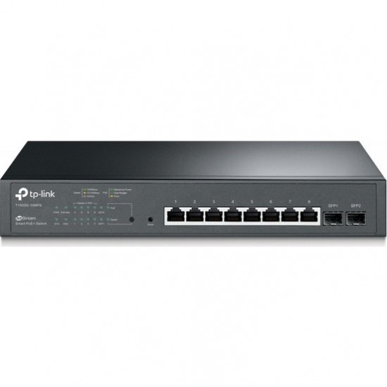 Omada Tp-Link SG2210P 8 Port Poe+ 10-100-1000 Mbps 2 SFP Yönetilebilir Switch Omada Tp-Link SG2210P 8 Port Poe+ 10-100-1000 Mbps 2 SFP Yönetilebilir Switch