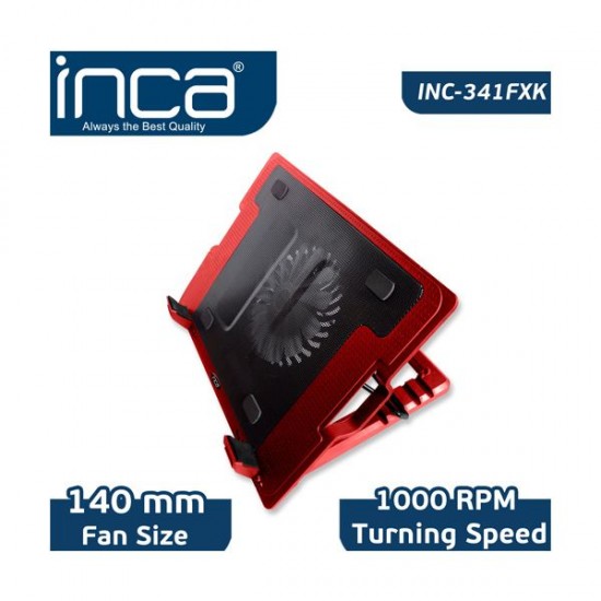 Inca Inc-341FXK Kırmızı Ergonomik Sessiz Usb Notebook Soğutucu Inca Inc-341FXK Kırmızı Ergonomik Sessiz Usb Notebook Soğutucu