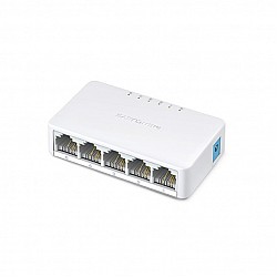 Tp-Link Mercusys MS105 5 Port 10-100 Mbps Switch Plastik Kasa