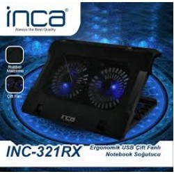 Inca Inc-321RX (021RX)  Çift Usb Sessiz Stand + Soğutucu