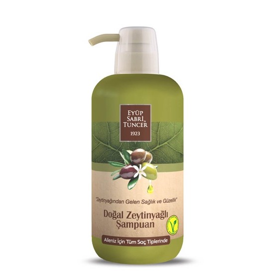 Eyüp Sabri Tuncer 600ml Şampuan Doğal Zeytinyağlı Pet Şişe Eyüp Sabri Tuncer 600ml Şampuan Doğal Zeytinyağlı Pet Şişe