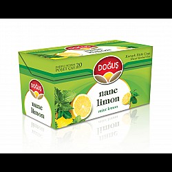 Doğuş Nane Limon Bitki Çayı Süzen Poşet 20x2gr