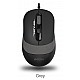 A4 Tech Fm10 Usb Fstyler Gri Optik 1600 Dpı Mouse