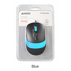 A4 Tech Fm10 Usb Fstyler Mavi Optik 1600 Dpı Mouse