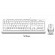 A4 Tech F1010 Q Usb Beyaz Fn-Mm Klv+Optik Mouse Set