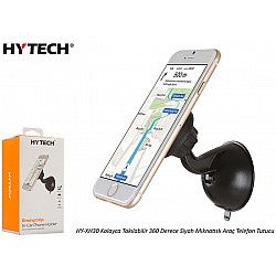 Hytech HY-XH30 Kolayca Takılabilir 360 Derece Siyah Mıknatıslı Telefon Tutucu