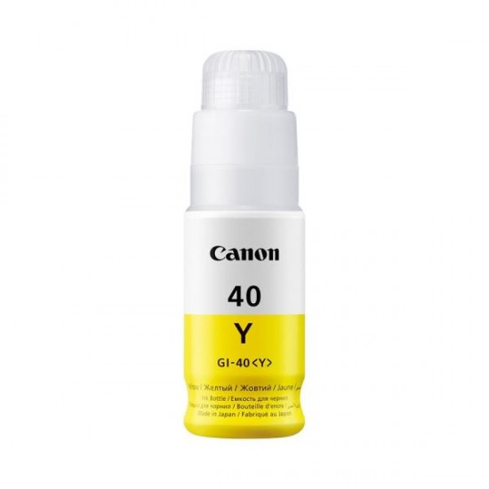 Canon GI-40Y Yellow Sarı Şişe Mürekkep G6040-G5040 Canon GI-40Y Yellow Sarı Şişe Mürekkep G6040-G5040