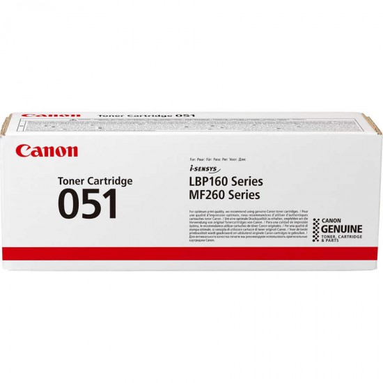 Canon CRG-051 Black Siyah Lazer Toner