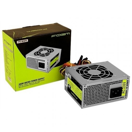 Frisby FOEM FPS-M30F8 300W Micro ATX PSU Güç Kaynağı