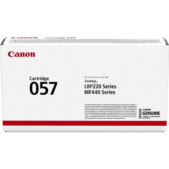 Canon CRG-057 Black Siyah Toner MF445-MF443-LBP223