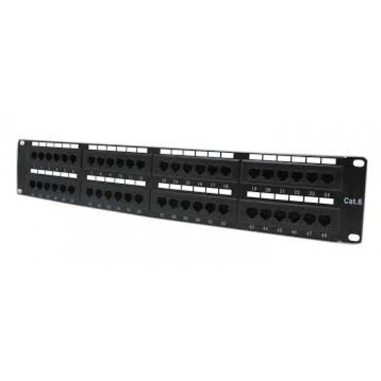 Codegen COD648 48 Port Cat6 Utp Patch Panel