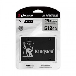 Kingston 512GB KC600 550MB-520MB-S 2.5"sata 3 SSD SKC600-512G Ssd Hardisk