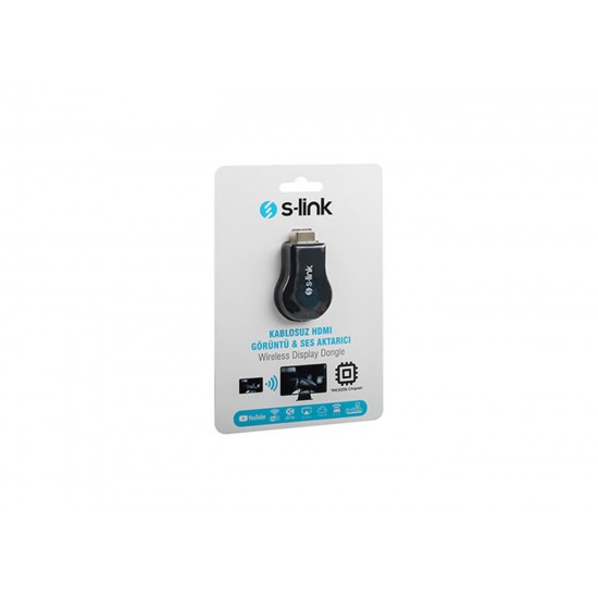 S-link SL-WH25 Kablosuz HDMI Görüntü+Ses Aktarıcı S-link SL-WH25 Kablosuz HDMI Görüntü+Ses Aktarıcı