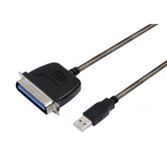 S-link Swapp SW-U614 Siyah USB to Parallel (CN36M) Kablo