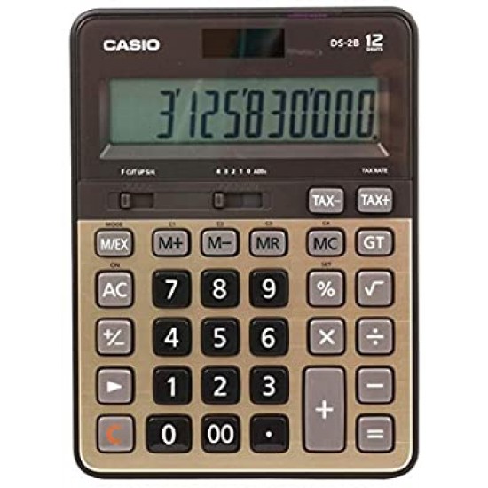 Casio DS-2B-GD Profesyonel 12 Hane Masa Üstü Hesap Makinesi Casio DS-2B-GD Profesyonel 12 Hane Masa Üstü Hesap Makinesi