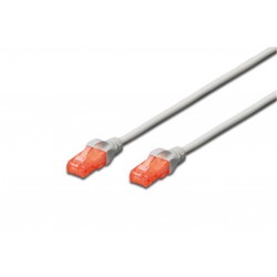Digitus DK-1617-030 U-UTP CAT6 3 metre AWG 26-7 Cu LSZH Gri Renk Patch Kablo