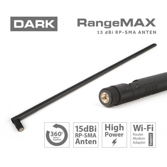 Dark DK-NT-WA15 15 dBi SMA Omni Wireless Anten