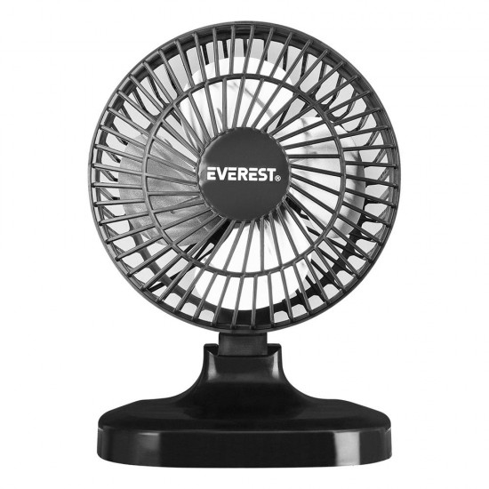 Everest EFN-503 7" Masa Üstü Siyah Usb Fan