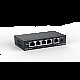 Ruijie-Reyee RG-ES105GD 5 Port 10-100-1000 Mbps Gbit Yönetilemez Switch Çelik Kasa