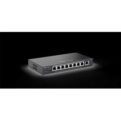 Ruijie-Reyee RG-ES209GC-P 8 Port POE+ 10-100-1000Mbps+1Port 10-100-1000Mbps Yönetilebilir Çelik 120W