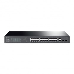 Tp-Link TL-SG1428PE 24 Port 10-100-1000 Poe+ Switch 2 Port SFP Çelik Kasa Rack Mount