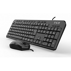 Inca Imk-375t Wired Multimedia Q Klavye&Mouse Set 1000Dpı (Kablo Uzunluğu 1,45mt)