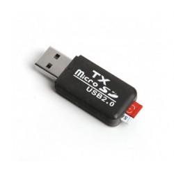 TX UCR204 USB 2.0 MicroSD Kart Okuyucu - Siyah