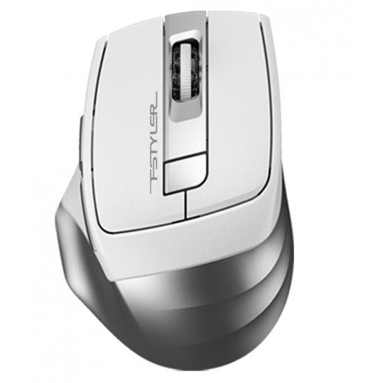 A4 Tech Fb35 Beyaz Bluetooth+2.4G Nano Kablosuz Optik 2000 Dpi Mouse