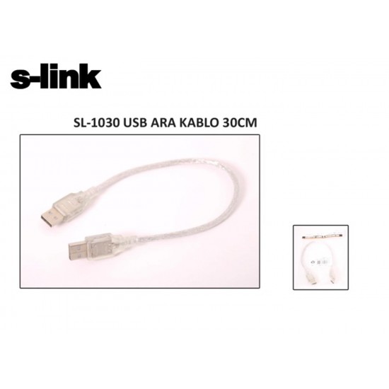 S-link SL-1030 Usb2.0 30cm Usb to Usb Kablosu