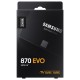 Samsung 250GB 870 Evo 560MB-530MB-s Sata 2.5" SSD (MZ-77E250BW) Harddisk