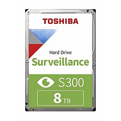 Toshiba 8TB HDWT380UZSVA S300  3.5" 7200RPM 7-24 Güvenlik Diski