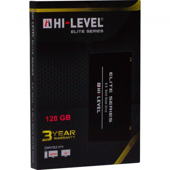 Hi-Level 128GB Elite 560MB-540MB-s Sata 3 2.5" SSD HLV-SSD30ELT-128G Ssd Harddisk