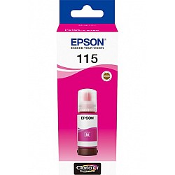 Epson 115 Magenta Kırmızı Şişe Mürekkep T07D34A L8160-L8180