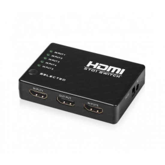 Dark DK HD SW4X1 Full HD 4 Giriş 1 Çıkışlı Uzaktan Kumandalı HDMI Switch (Seçici)