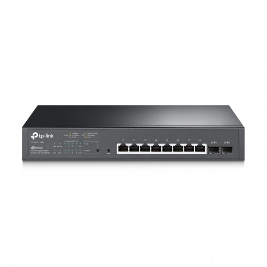 Tp-Link TL-SG2210MP 8 Port Poe+ 10-100-1000Mbps 2 SFP  Yönetilebilir Switch