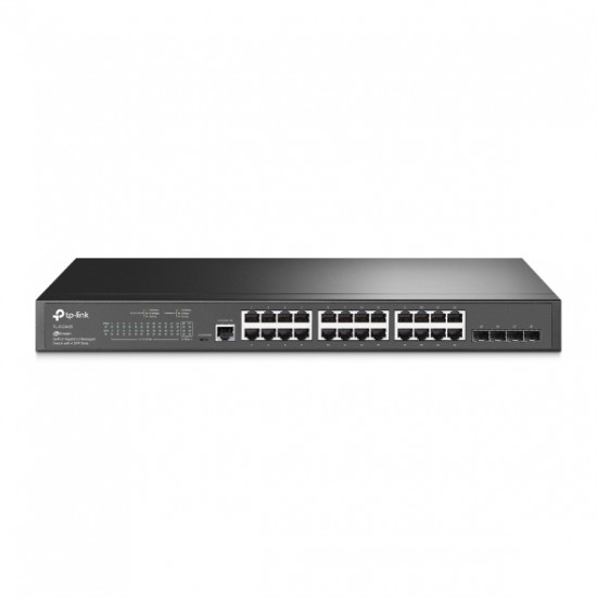 Omada Tp-Link TL-SG3428 24 Port 10-100-1000 Switch 4 Port SFP L2 Çelik Kasa Rack Mount