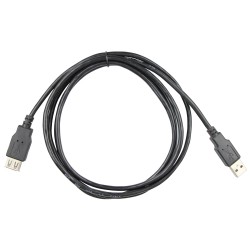 Vcom CU202-B-1.5 Siyah 1.5MT Usb 2.0 Uzatma Kablosu